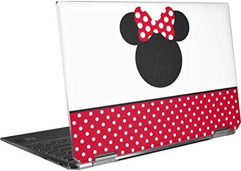 Skinit Decal Laptop Skin Compatible with HP Spectre x360 Convertible - Officially Licensed Disney Minnie Mouse Symbol Design in Kuwait