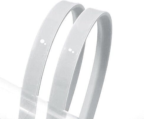 شرائط قدم مطاطية للكمبيوتر المحمول بديلة لسلسلة HP 17-CP 17-CN 470 G8 TPN-L140 ذات غطاء سفلي غير قابل للانزلاق من السيليكون وشرائط مطاطية للقدم فضية in Kuwait