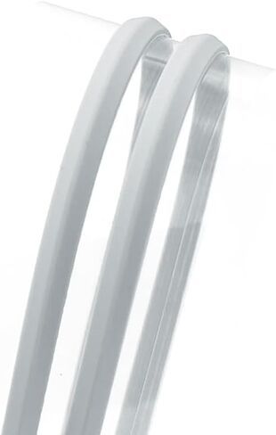 شرائط قدم مطاطية للكمبيوتر المحمول بديلة لسلسلة HP 17-CP 17-CN 470 G8 TPN-L140 ذات غطاء سفلي غير قابل للانزلاق من السيليكون وشرائط مطاطية للقدم فضية in Kuwait