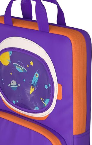 حزمة حقيبة الكمبيوتر اللوحي Amazon Fire 7 للأطفال - جهاز الكمبيوتر اللوحي Amazon Fire 7 للأطفال، سعة 16 جيجابايت، حقيبة حمل زرقاء ورجل فضاء in Kuwait