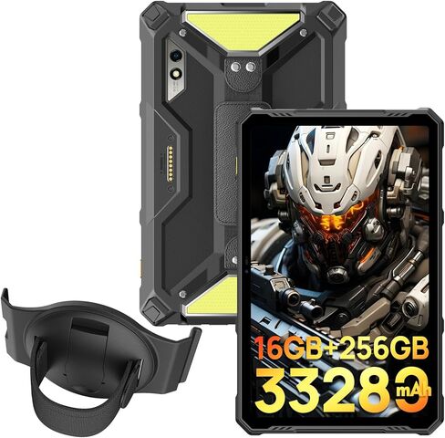 حزام يد Ulefone Armor Pad 3 Pro & Tablet، جهاز لوحي متين 4G، 33280 مللي أمبير (66 واط)، شاشة 10.36 بوصة 2K، IP68/69K، 50 ميجابكسل + 32 ميجابكسل، مصابيح LED مزدوجة 1100LM، 16 جيجابايت + 256 جيجابايت، موصل توسيع uSmart، منفذ HDMI in Kuwait