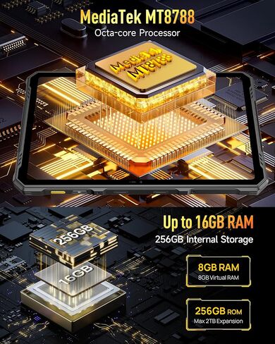 حزام يد Ulefone Armor Pad 3 Pro & Tablet، جهاز لوحي متين 4G، 33280 مللي أمبير (66 واط)، شاشة 10.36 بوصة 2K، IP68/69K، 50 ميجابكسل + 32 ميجابكسل، مصابيح LED مزدوجة 1100LM، 16 جيجابايت + 256 جيجابايت، موصل توسيع uSmart، منفذ HDMI in Kuwait