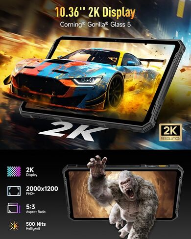 حزام يد Ulefone Armor Pad 3 Pro & Tablet، جهاز لوحي متين 4G، 33280 مللي أمبير (66 واط)، شاشة 10.36 بوصة 2K، IP68/69K، 50 ميجابكسل + 32 ميجابكسل، مصابيح LED مزدوجة 1100LM، 16 جيجابايت + 256 جيجابايت، موصل توسيع uSmart، منفذ HDMI in Kuwait