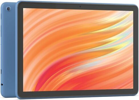 حزمة الكمبيوتر اللوحي: تتضمن الكمبيوتر اللوحي Amazon Fire HD 10، مقاس 10.1 بوصة (إصدار 2023) | 64 جيجابايت | حافظة شفافة مصنوعة من Ocean & Made for Amazon وقلم ستايلس in Kuwait