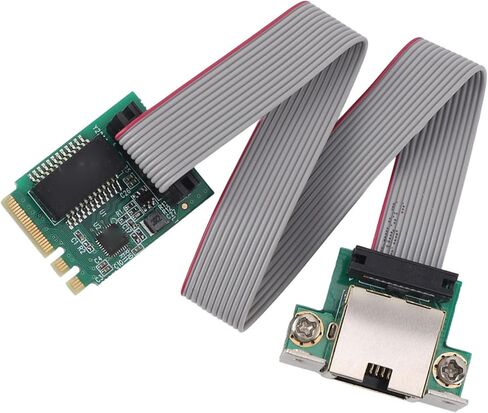 بطاقة شبكة جيجابت إيثرنت M.2، محول 10 100 1000 ميجابت في الثانية بمنفذ واحد RJ45 LAN مفتاح A E مع شريحة RTL8111H، للكمبيوتر المكتبي in Kuwait