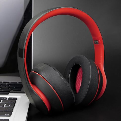 استبدال وسائد الأذن من SOULWIT لسماعات Anker Soundcore Life Q10، Q10BT، Life 2 Neo (Not fit Life 2)، وسائد الأذن مع نسيج الحرير الجليدي، رغوة عزل الضوضاء عالية الكثافة - أسود in Kuwait