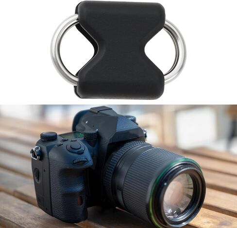 4Pcs Camera Strap Oval Split Rings with Caps 15x10x5mm Compatible with Nikon Compatible with Canon in Kuwait