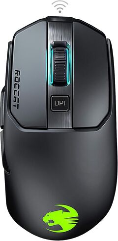 ماوس الألعاب Roccat Kain 200 Aimo RGB - أسود (متجدد) in Kuwait