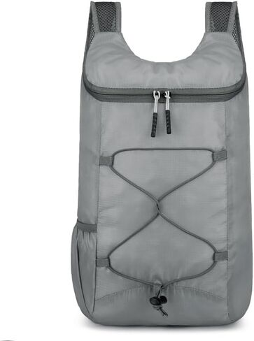 Folding Bag Hiking Daypack Water Resistant Packable 20L Lightweight Storage Bag for Outdoor Soprt Travel Camping (Orange) in Kuwait
