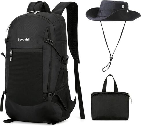 levayhill Lightweight Hiking Foldable Backpack,Packable Daypack, Dark Blue in Saudi Arabia