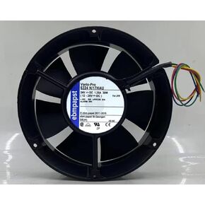 6224N/17HAU 172x172x51mm 24V 1.25A 30W مروحة تبريد ذات 4 أسلاك in Kuwait