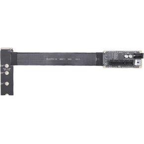 Naroote PCIe 4.0 X4 NVMe SSD Extension Card, M.2 M Key to PCIe X4 Adapter, FFC Cable External GPU NVMe SSD Expansion Card for 2230 2242 2260 2280, Ideal for Expansion in Kuwait