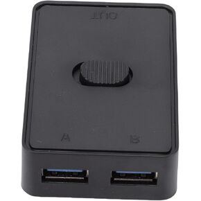 Focket USB Switcher، USB 3.0 Switch Selector 2 جهاز كمبيوتر يشارك 1 طابعة التوصيل والتشغيل مع نقل البيانات بسرعة عالية للكمبيوتر الشخصي in Kuwait