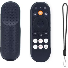 LEFXMOPHY XRT290 Remote Cover for ONN/VIZIO XRT181 XRT290 WRT290 XRT29X Silicone Protective Case XRT 290 Protector Sleeve - Black in Kuwait