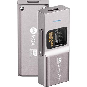 TempoTec Sonata BHD Pro Type C USB dongle DAC، USB C DAC، مضخم سماعة الرأس 4.4 مم و3.5 مم، PCM384 كيلو هرتز، DSD256، MQA8X، Tidal لأجهزة iPhone وAndroid وMacOS&Win (Sonata BHD Pro-Grey) in Kuwait