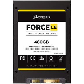 ذاكرة Corsair فقط Force Series LE SSD, SATA 6 جيجابت في الثانية 480 جيجا بايت 2.5 بوصة CSSD-F480GBLEB in Kuwait