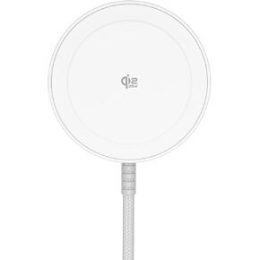 Magnetic Wireless Charger, 5FT Qi2 25W Fast Charging Pad Compatible with MagSafe for iPhone Air/17e/17/16/15/14/13/12/Pro/Pro Max Series & AirPods 4/3/2/Pro & More (with 30W Adapter) in Saudi Arabia