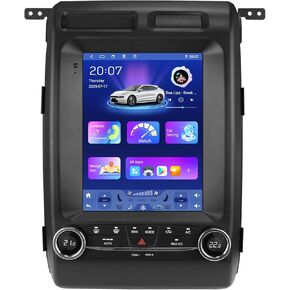 ستيريو سيارة Android 14 لسيارة Ford F150 2009-2014 (Auto AC)، نظام ملاحة GPS 8 Core 4G+64G مع شاشة لمس QLED مقاس 9.7 بوصة عبر Carplay اللاسلكي | أندرويد أوتو SWC بلوتوث EQ واي فاي راديو عبر الإنترنت in Kuwait