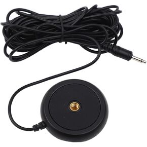 3.5mm Measurement Microphone for Audio Calibration, Compatible with AV Receiver and Home Theater System, Desktop Mic for Speaker Level Tuning in Kuwait