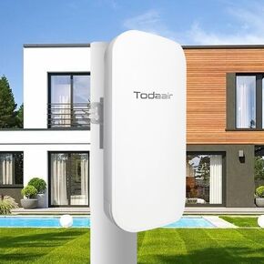 Outdoor WiFi Extender，WiFi Booster | AI Watchdog | Repeater&AP Mode｜IP65 Weatherproof | Up to 1200Mbps Dual Band WiFi Repeater in Saudi Arabia