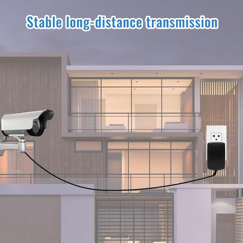 2 Pack 1 Male to 2 Female Power Cord Splitter 5.5mm x 2.1mm Extension Cord Splitter DC Power Supply Splitters Cable Y-type Splitters Adapter Wire Cable 2-Way Stereo Connector for CCTV Cameras DVR in Kuwait