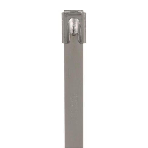 ربطة كابل Panduit MLT4H-LP316 MLT ذاتية القفل، ثقيلة، 316 من الفولاذ المقاوم للصدأ، طول 14.3 بوصة (50 حزمة) in Kuwait