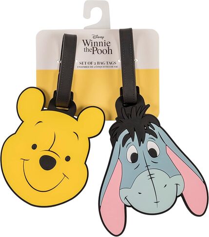 Peers Hardy Disney Winnie The Pooh 2 Piece Luggage Tag Set VT700915L in Kuwait