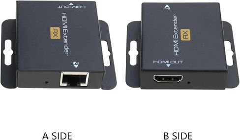 موسع Cat5 / 6 Ethernet 1080P يصل إلى 60 مترًا بدون تأخير للتلفزيون عالي الوضوح in Kuwait