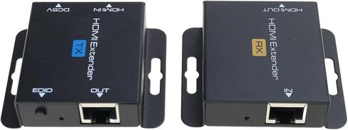 موسع Cat5 / 6 Ethernet 1080P يصل إلى 60 مترًا بدون تأخير للتلفزيون عالي الوضوح in Kuwait