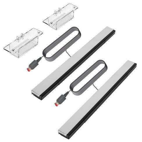 Motion Sensor Bar for Wii - Wired USB Sensor Bar Replacement for Nintendo Wii and Wii U Console - Game Accessories for Wii, Wii U in Saudi Arabia