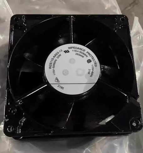 W2S115-AA03-13 AC115V 25/24W 12738 127mm 2-pin Full Metal High Temperature Resistant Cooling Fan in Kuwait