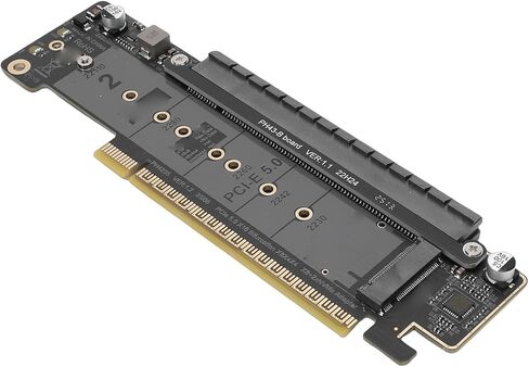 PCIe 5.0 X16 Dual M.2 Adapter Card High Bandwidth SSD Expansion for Enterprise Use in Kuwait