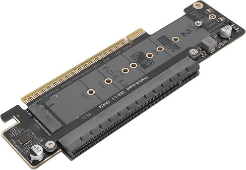 PCIe 5.0 X16 Dual M.2 Adapter Card High Bandwidth SSD Expansion for Enterprise Use in Kuwait