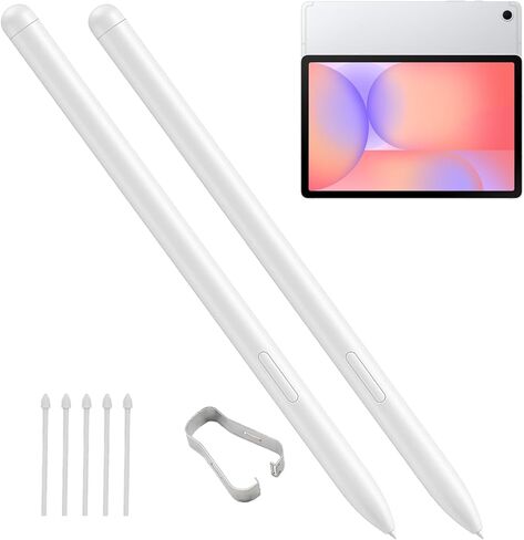2 Pack Tab S10 Lite S Pen Replacement for Samsung Galaxy Tab S10 Lite Stylus Pen for Galaxy Tab S10 Lite S Pen All Versions + 5 Free Nibs,NoBluetooth(Beige) in Kuwait