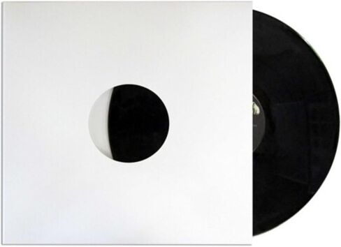 Bu Slpjhw 12 Inch Record Jacket W/Hole 10Pk White in Kuwait