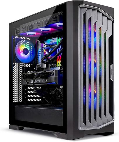 Skytech Gaming Legacy 4 Gaming PC, AMD Ryzen 7 9800X3D 4.7GHz, NVIDIA RTX 5080 16GB VRAM, X670 Board, 1TB Gen4 NVMe SSD, 32GB DDR5 RAM 6000, 1000W Gold ATX 3 PSU, 360 ARGB AIO, WI-FI 5, Windows 11 in Kuwait