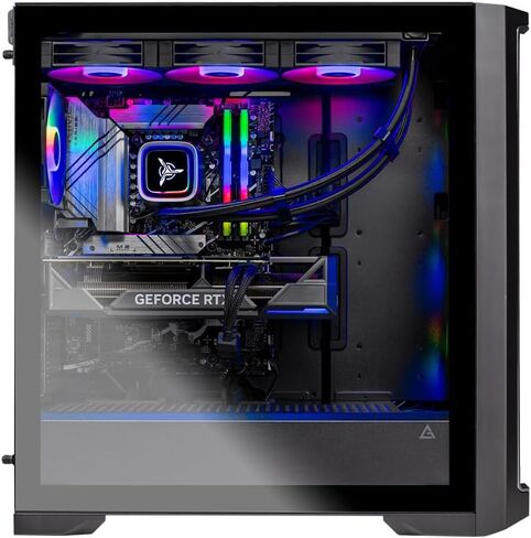 Skytech Gaming Legacy 4 Gaming PC, AMD Ryzen 7 9800X3D 4.7GHz, NVIDIA RTX 5080 16GB VRAM, X670 Board, 1TB Gen4 NVMe SSD, 32GB DDR5 RAM 6000, 1000W Gold ATX 3 PSU, 360 ARGB AIO, WI-FI 5, Windows 11 in Kuwait