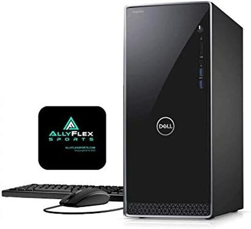 كمبيوتر مكتبي ديل انسبايرون 3671 بريميوم، الجيل التاسع انتل رباعي النواة i3-9100 (بيتس i7-7700T) ذاكرة وصول عشوائي DDR4 سعة 8 جيجابايت، محرك أقراص ثابتة سعة 1 تيرابايت. WiFi ولوحة مفاتيح HDMI وماوس MaxxAudio Windows 10 + لوحة ماوس هدية in Kuwait