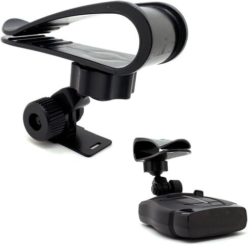 Easy Install Sun Visor Mount Holder Compatible with Cobra iRadar ESD SPX RAD 480i 450 380 7700 7800BT SRX 98xx 99xx Radar Detectors (Not for Older RDL Models) in Kuwait