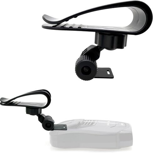 Easy Install Sun Visor Mount Holder Compatible with Cobra iRadar ESD SPX RAD 480i 450 380 7700 7800BT SRX 98xx 99xx Radar Detectors (Not for Older RDL Models) in Kuwait