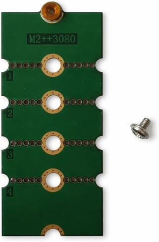 Kideall M.2 NGFF NVME Pcie SSD Extension 2230 to 2242 to 2260 to 2280 Extend Adapter, Green Version, 1pc in Kuwait