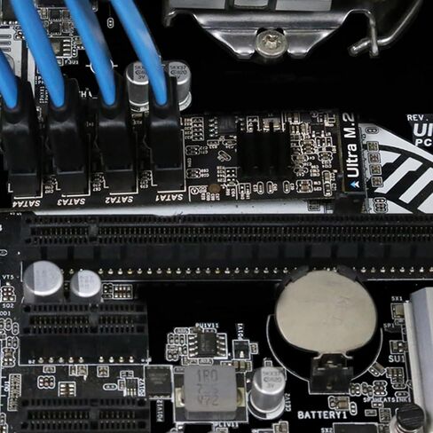 محول M.2 إلى 4 منافذ Sata3.0 2 NVME Pcie3 إلى 4 منافذ 7Pin SATA3 بطاقة توسيع أو مفاتيح in Kuwait