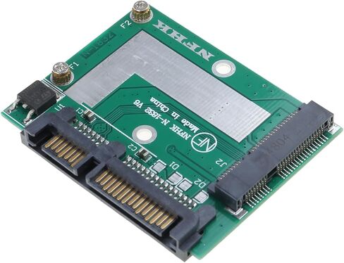 محول PCIE SSD MSATA إلى وحدة محول SATA3 2.5 بوصة بسرعة 6 جيجابت في الثانية يدمج محرك الأقراص في توسيع تخزين أجهزة الكمبيوتر المحمولة in Kuwait
