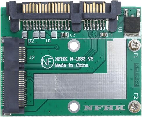 محول PCIE SSD MSATA إلى وحدة محول SATA3 2.5 بوصة بسرعة 6 جيجابت في الثانية يدمج محرك الأقراص في توسيع تخزين أجهزة الكمبيوتر المحمولة in Kuwait