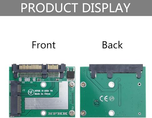 محول PCIE SSD MSATA إلى وحدة محول SATA3 2.5 بوصة بسرعة 6 جيجابت في الثانية يدمج محرك الأقراص في توسيع تخزين أجهزة الكمبيوتر المحمولة in Kuwait
