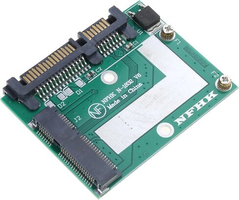 محول PCIE SSD MSATA إلى وحدة محول SATA3 2.5 بوصة بسرعة 6 جيجابت في الثانية يدمج محرك الأقراص في توسيع تخزين أجهزة الكمبيوتر المحمولة in Kuwait