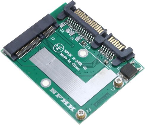 محول PCIE SSD MSATA إلى وحدة محول SATA3 2.5 بوصة بسرعة 6 جيجابت في الثانية يدمج محرك الأقراص في توسيع تخزين أجهزة الكمبيوتر المحمولة in Kuwait