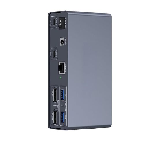 Typec Kvm Switch 2-in-2-out HDMI 4K60HZ DP120HZ 1 Docking Station(Dual DP) in Kuwait