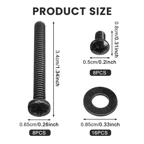 Water-Cooler Radiator Fitting Professional Long Short Screws Fan Mounting Screw Kit, PC Fan Screws Compatible with Cors air-Hydro Series Water Cooling in Kuwait