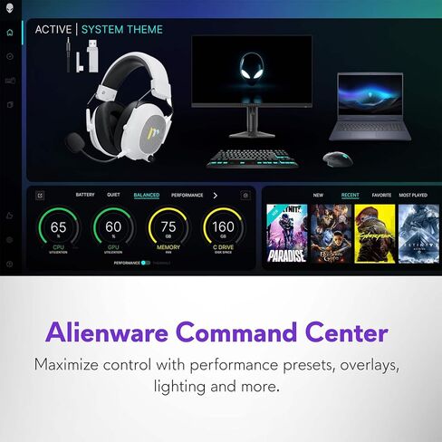لاب توب Alienware 16 Aurora، شاشة 16 بوصة WQXGA 120 هرتز، Intel Core 7-240H Series 2، NVIDIA GeForce RTX 5060، ذاكرة الوصول العشوائي DDR5 سعة 32 جيجابايت، 1 تيرابايت SSD، Wi-Fi 7، Windows 11 Pro، مع ملحقات Mytrix ومكتب مدى الحياة - أزرق in Kuwait